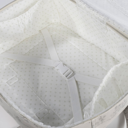 Pasito a pasito Maleta Toile de Jouy Cream