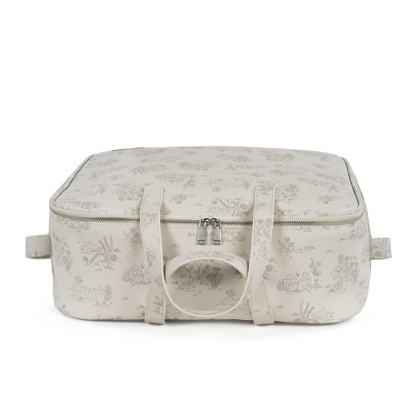 Pasito a pasito Maleta Toile de Jouy Cream