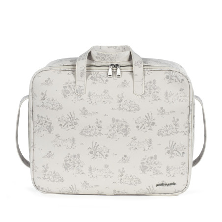 Pasito a pasito Maleta Toile de Jouy Cream