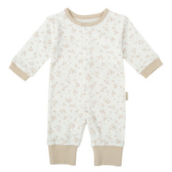 Bimbidreams Pijama Anaïs 1-3 meses blanco y lino estampado