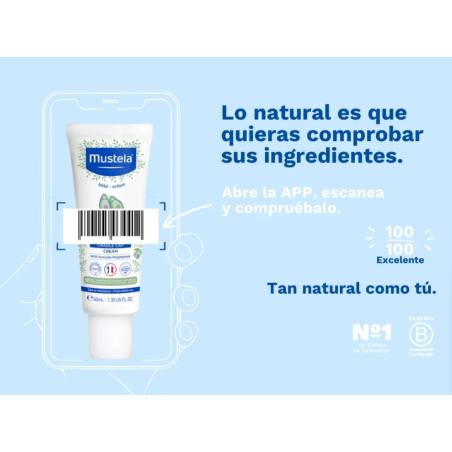 Mustela Crema para la Costra láctea 40 ml