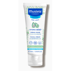 Mustela Hydra Bebé crema facial Aguacate Bio