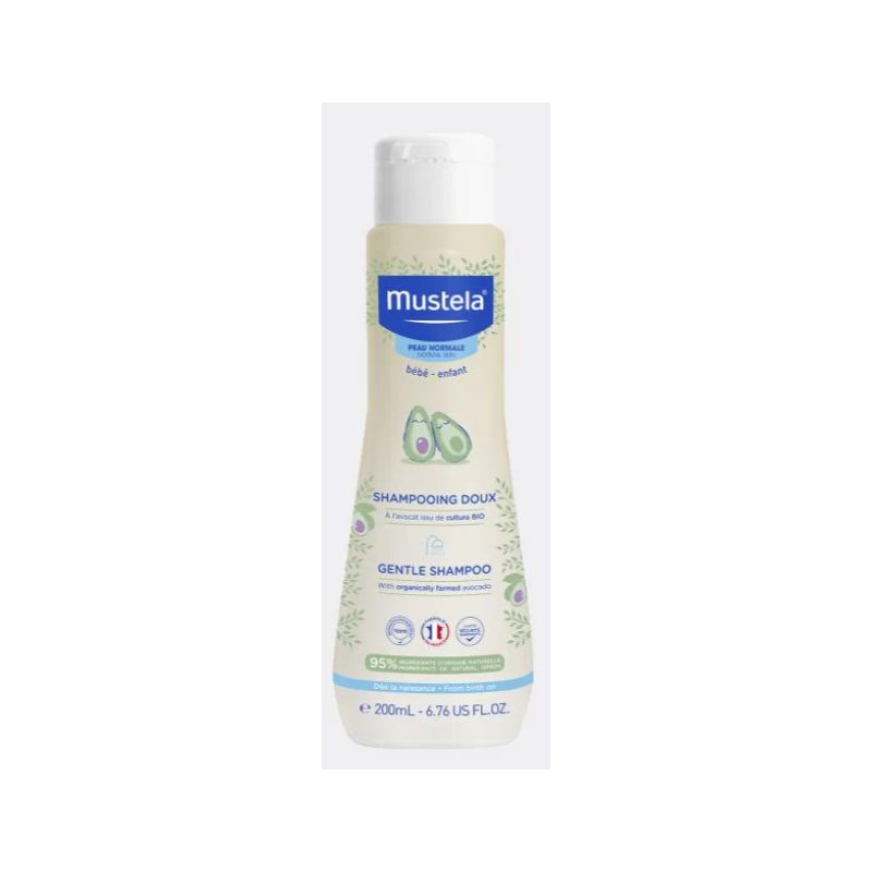 Mustela Champú suave con Aguacate Bio 200 ml