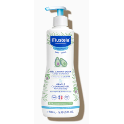 Mustela Gel de baño suave con Aguacate Bio 500 ml