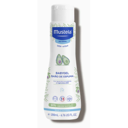 Mustela Babygel baño de espuma Aguacate Bio 200 ml