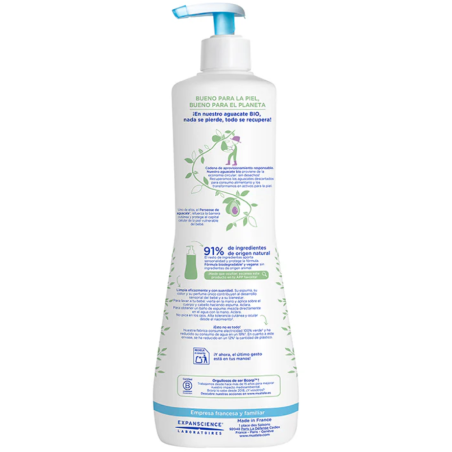 Mustela Babygel baño de espuma Aguacate Bio 200 ml