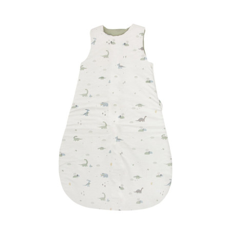 Bimbidreams Saco de dormir redondo Trex 75 cm 1-12m  Blanco y verde