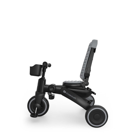 Kinderkraft Triciclo 6 en 1 JAZZ 3 evolutivo en bicicleta de equilibrio Gris