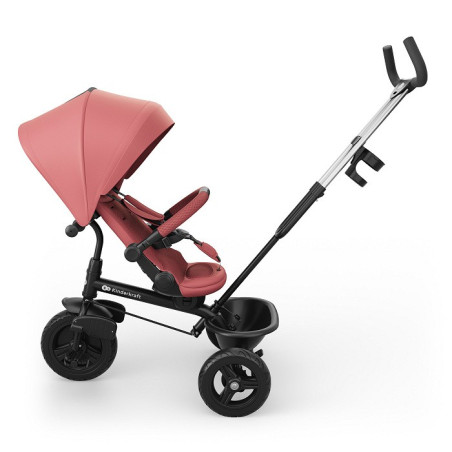 Kinderkraft Triciclo ASTON 2 PLUS 6 en 1 rosa