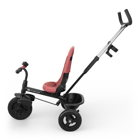 Kinderkraft Triciclo ASTON 2 PLUS 6 en 1 rosa