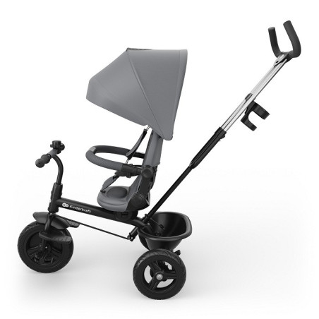 Kinderkraft Triciclo ASTON 2 PLUS 6 en 1 gris