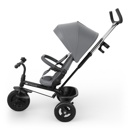Kinderkraft Triciclo ASTON 2 PLUS 6 en 1 gris