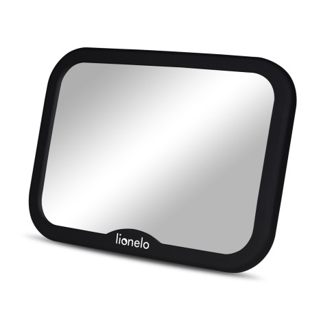 Lionelo espejo para coche de bebé Sett Black Carbon
