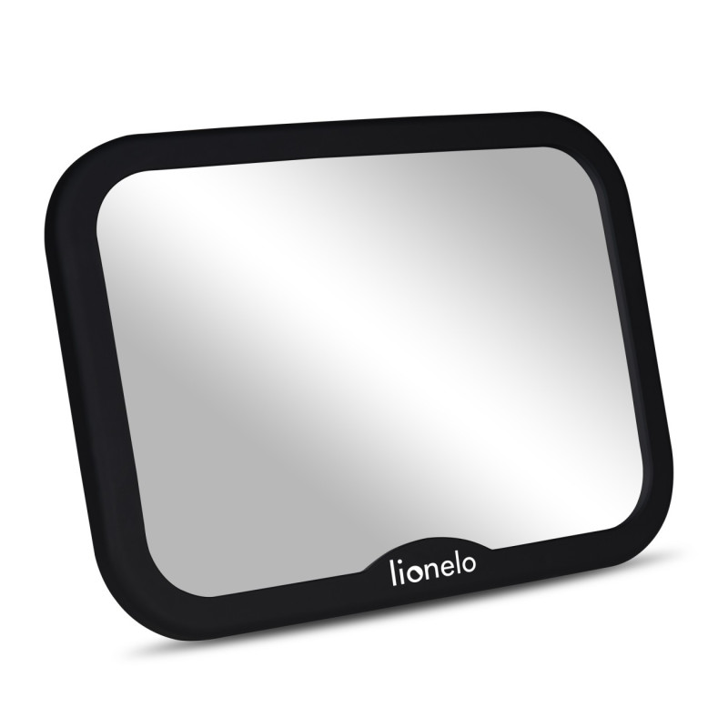 Lionelo espejo para coche de bebé Sett Black Carbon