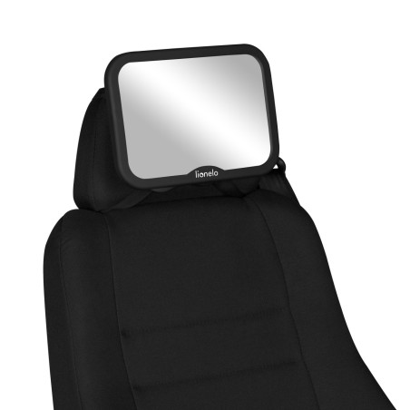 Lionelo espejo para coche de bebé Sett Black Carbon