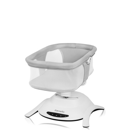 Lionelo Hamaca - cuna mecedora Bella Set Grey Concrete