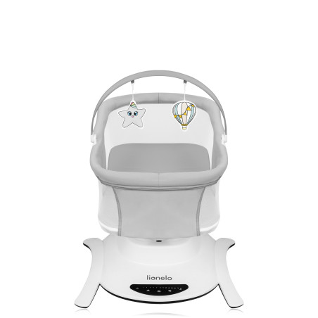 Lionelo Hamaca - cuna mecedora Bella Set Grey Concrete