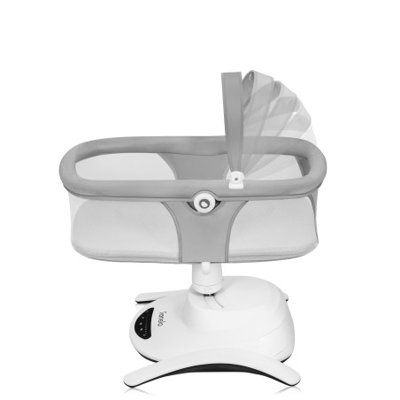 Lionelo Hamaca - cuna mecedora Bella Set Grey Concrete