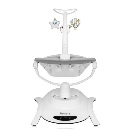 Lionelo Hamaca - cuna mecedora Bella Set Grey Concrete