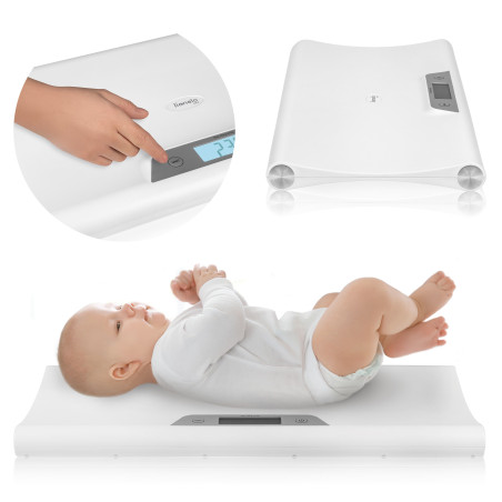 Lionelo Báscula de bebé Babybalance White
