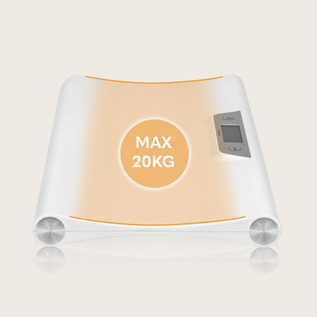 Lionelo Báscula de bebé Babybalance White