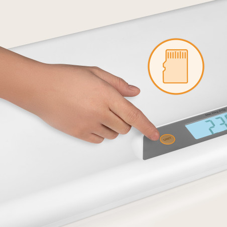 Lionelo Báscula de bebé Babybalance White