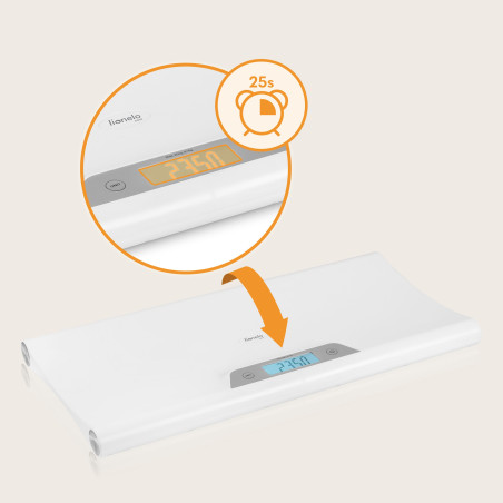 Lionelo Báscula de bebé Babybalance White