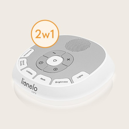 Lionelo Caja de ruido blanco con luz nocturna Babynap