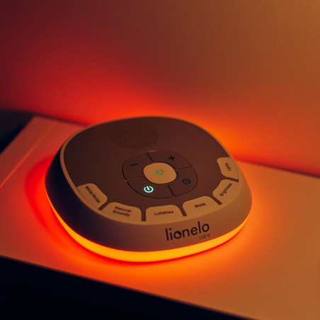 Lionelo Caja de ruido blanco con luz nocturna Babynap