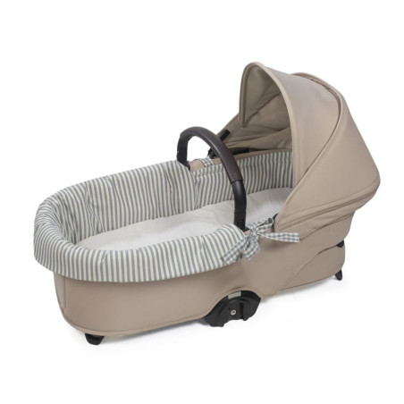 Walking Mum Cubre cuco dual + funda colchón Praliné Vichy Matcha
