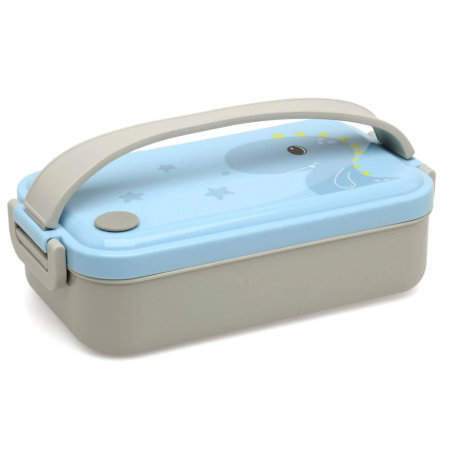 Kiokids Caja almuerzo acero inoxidable dinosaurio 550 ml