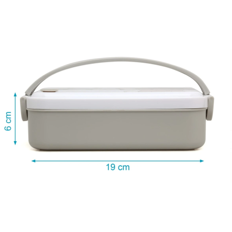 Kiokids Caja almuerzo acero inoxidable elefante 550 ml