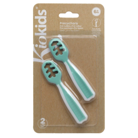 Kiokids Set 2 precucharas salvia para bebés