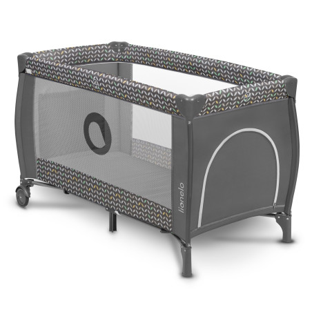 Lionelo Cuna de Viaje 2en1 Sven Plus | Grey Scandi