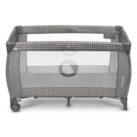 Lionelo Cuna de Viaje 2en1 Sven Plus | Grey Scandi