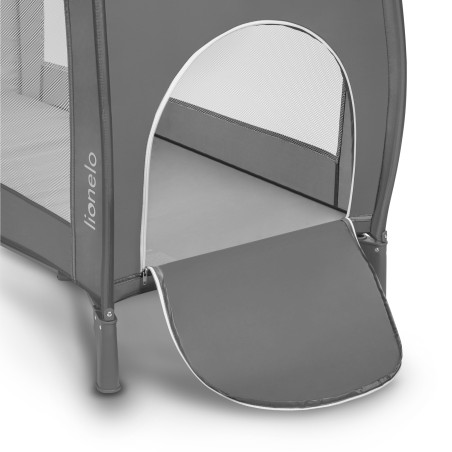 Lionelo Cuna de Viaje 2en1 Sven Plus | Grey Scandi