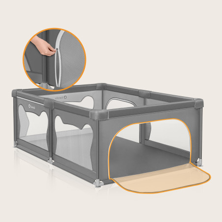 Lionelo Parque cuadrado Willow Grey Concrete