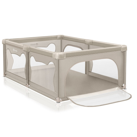 Lionelo Parque cuadrado Willow Beige Sand