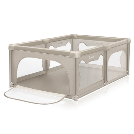 Lionelo Parque cuadrado Willow Beige Sand
