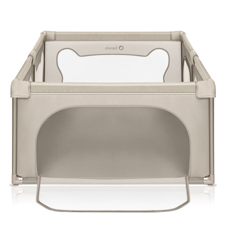 Lionelo Parque cuadrado Willow Beige Sand
