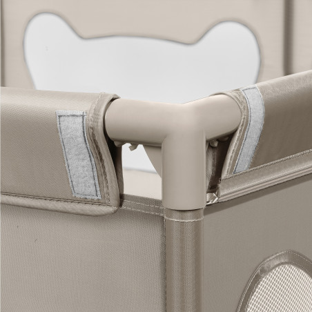 Lionelo Parque cuadrado Willow Beige Sand