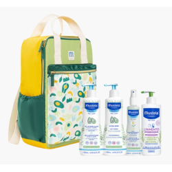 Mustela Mochila Family Adventures Pastel