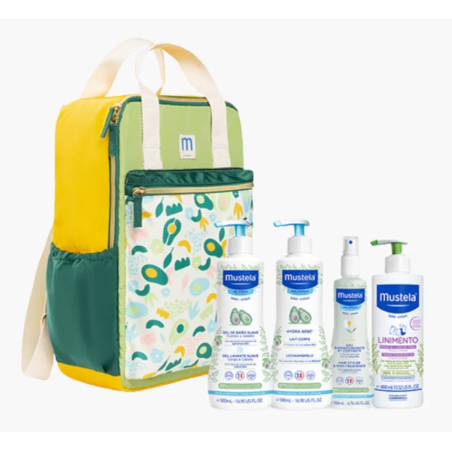 Mustela Mochila Family Adventures Pastel