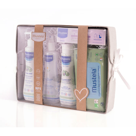 Mustela Canastilla Bebé Gris 5 productos