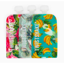 Twistshake Bolsas para Exprimir 220ml Fruta Pack de 3