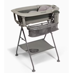 Twistshake Kit Bañera plegable gris + soporte de baño