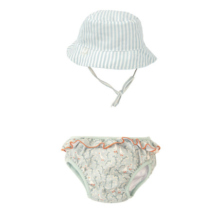 Bimbidreams Set Bañador + gorra con protección solar UV Guss 3-12 M