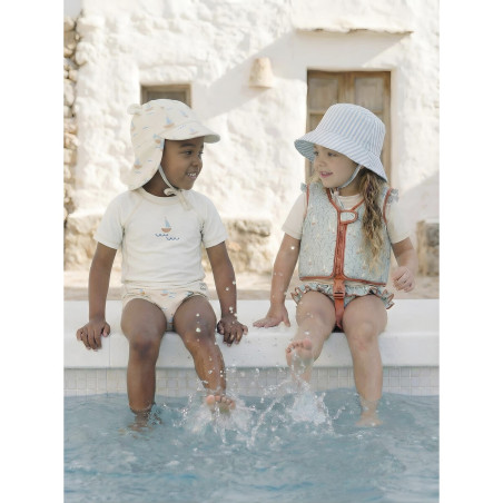 Bimbidreams Set Bañador + gorra con protección solar UV Guss 3-12 M