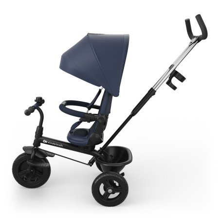 Kinderkraft Triciclo ASTON 2 PLUS 6 en 1 navy blue