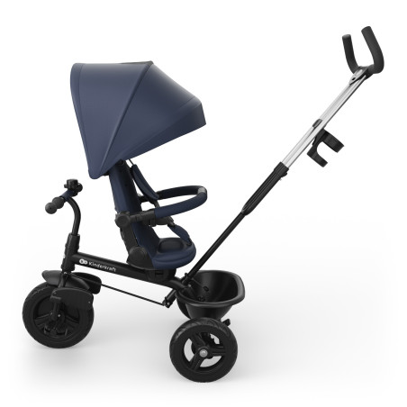 Kinderkraft Triciclo ASTON 2 PLUS 6 en 1 navy blue